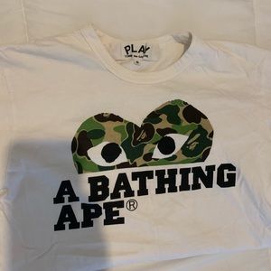 BAPE X CDG Shirt